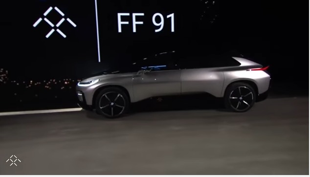 Беспилотный автомобиль Faraday Future осрамился на презентации.