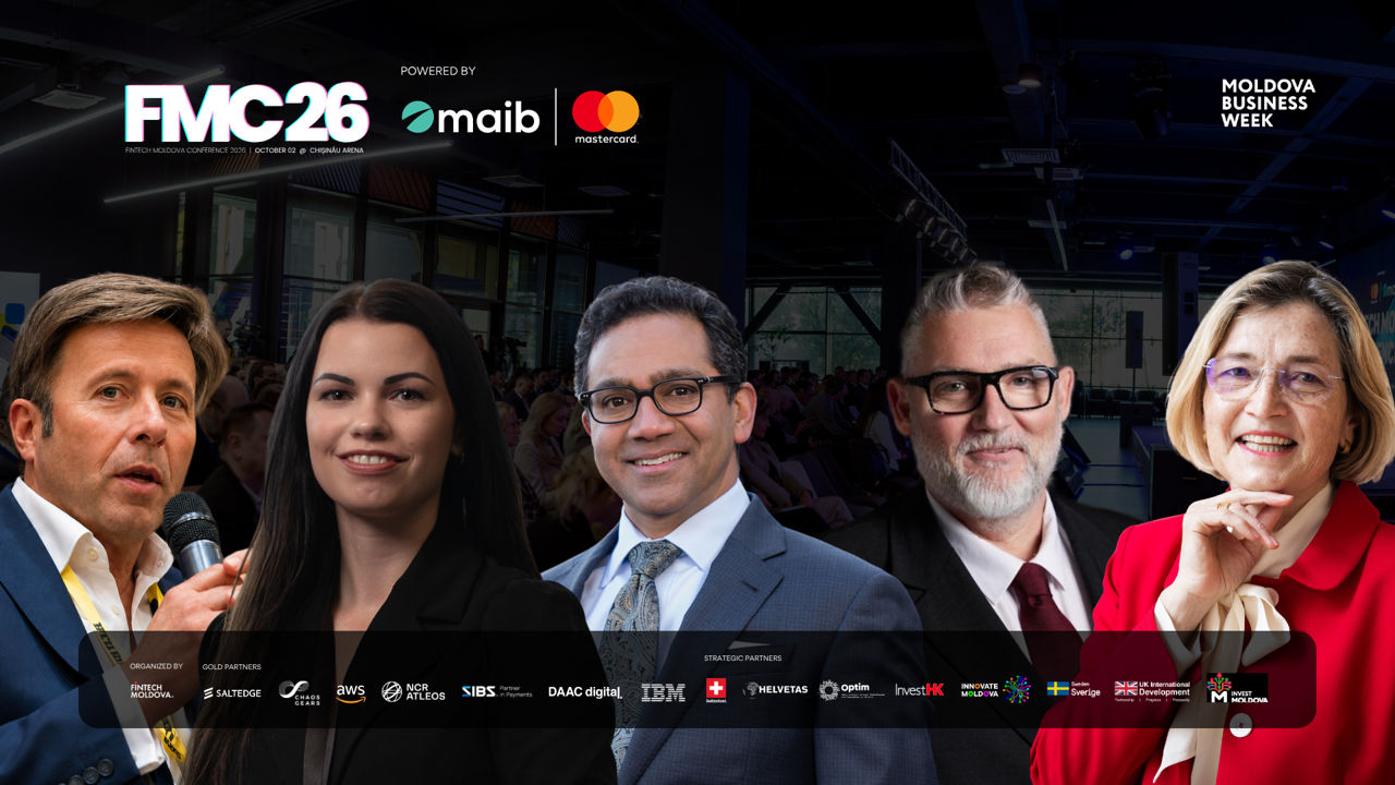  Fintech Moldova Conference 2026: Знакомьтесь со спикерами Ⓟ.