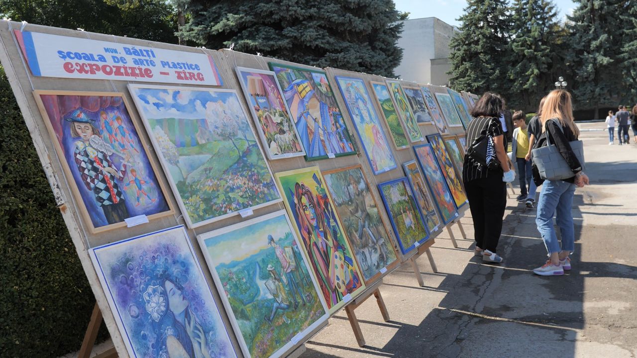 В Бельцах состоялась ярмарка народных мастеров. 