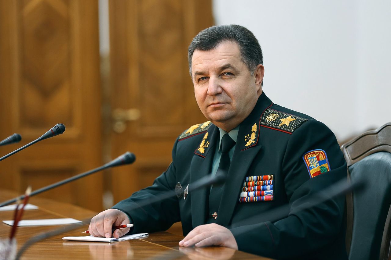 Министр обороны генерал армии Украины Степан Полторак.