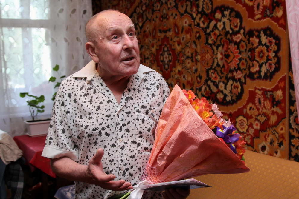 Ветеран Великой Отечественной войны Николай Шуткин отмечает 95-летие.