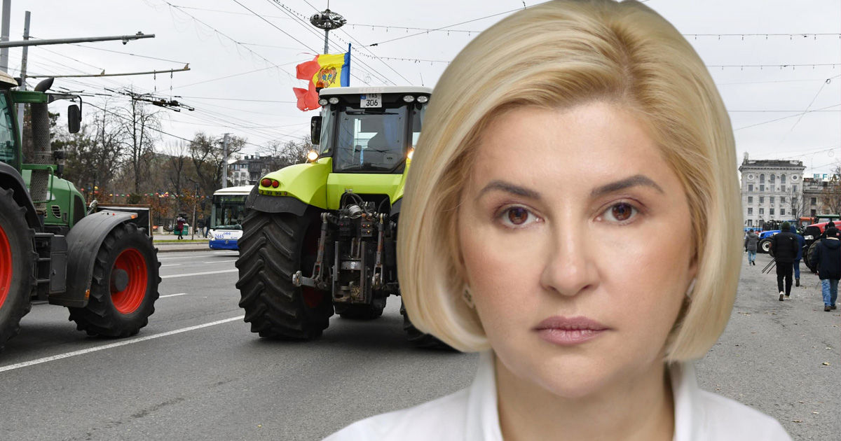 Влах о протесте фермеров: Оружие Санду обратилось против нее. Коллаж: Point.md