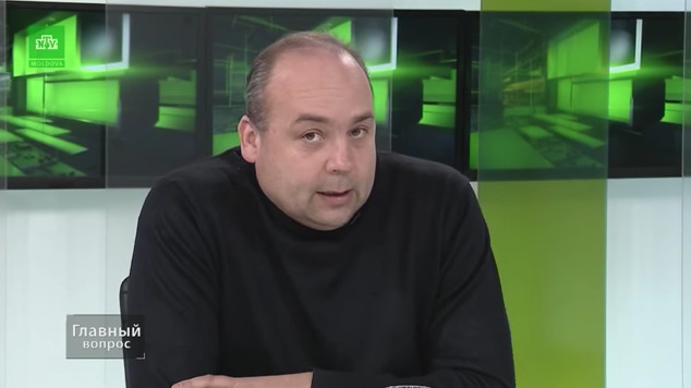 Политический комментатор Корнелиу Чуря. 