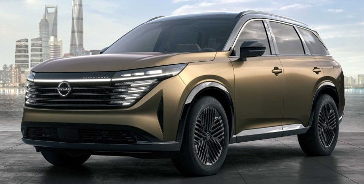 В Китае представлен новый внедорожник Nissan Pathfinder 2024.