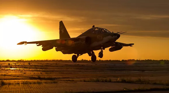 Найдены тела пилотов взорвавшегося Су-25.