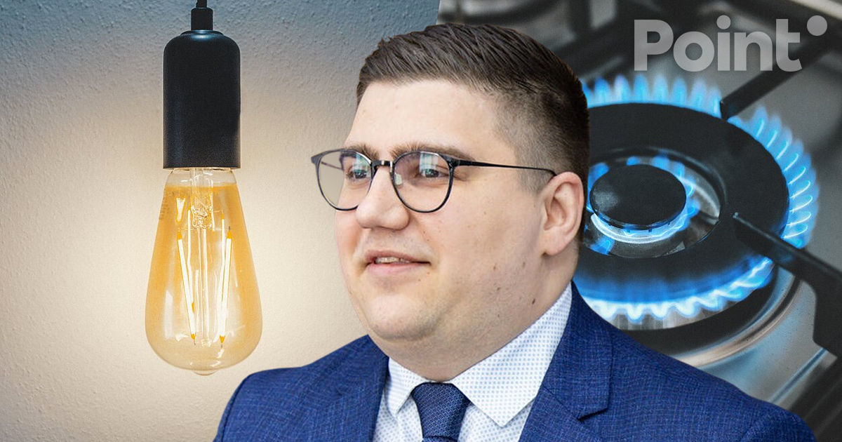 Vodă: Pe malul drept avem lumină și gaz.