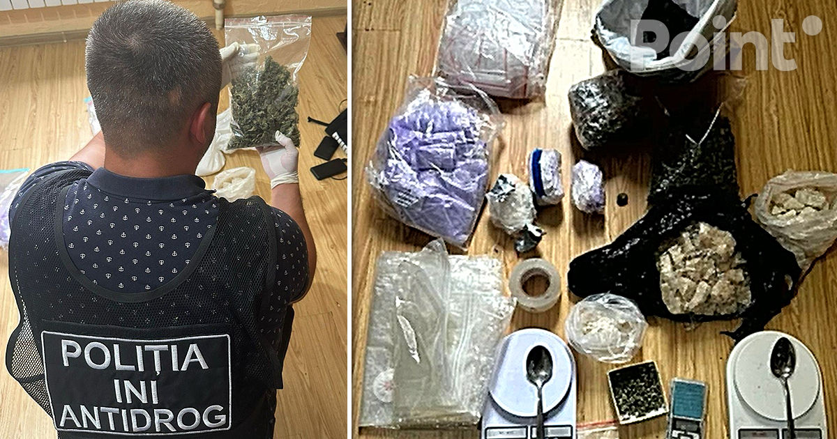 Un lot de droguri în valoare de două milioane de lei, confiscat de Poliție.