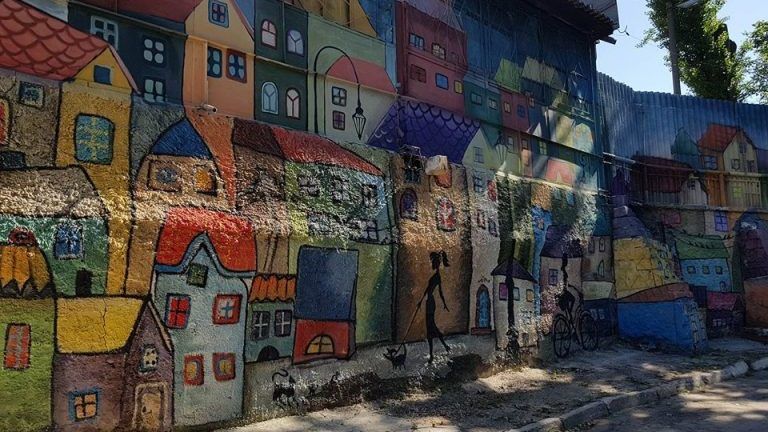 В Кишиневе появился новый стритарт.