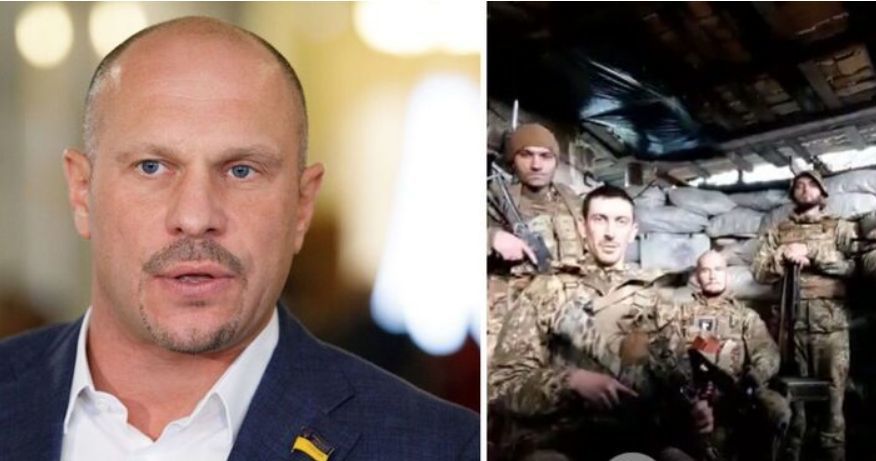 Украинские бойцы ответили депутату Рады на его поздравление Путину.