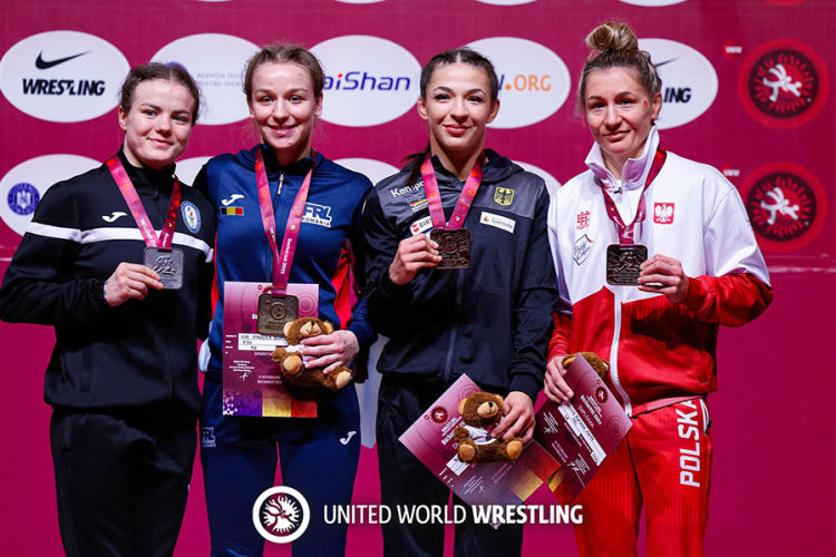 Мариана Драгуцан завоевала серебро на чемпионате Европы.