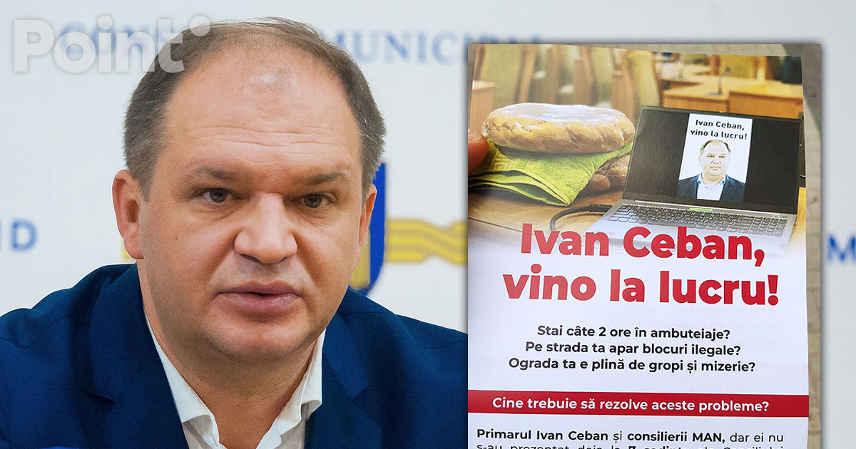 Ceban a acuzat PAS de manipulări și distribuirea de pliante false.