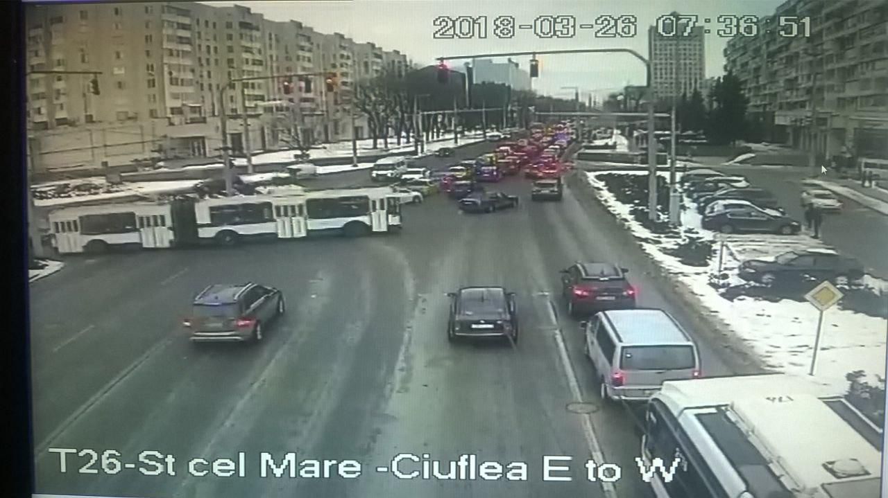 НИП призывает водителей избегать движения по улицам с пробками.