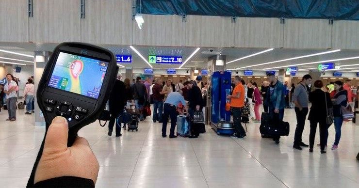 В аэропорту Кишинева будут измерять температуру у пассажиров.