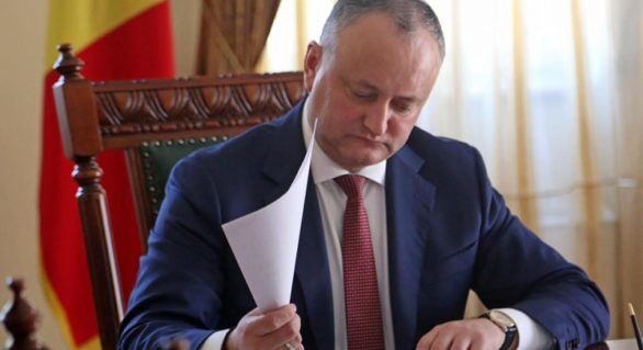 Guvernul i se opune lui Igor Dodon: A avizat negativ o inițiativă