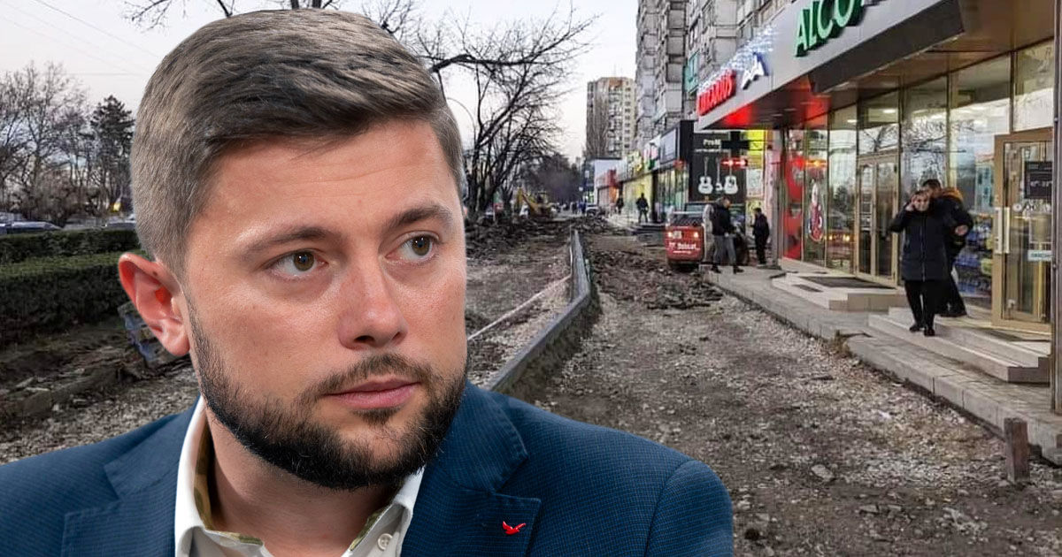 Бывший вице-примар Виктор Киронда. Коллаж: Point.md.