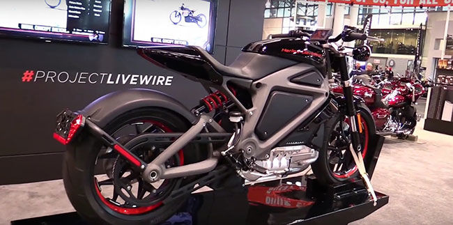 Harley-Davidson выпустит линейку электромотоциклов.