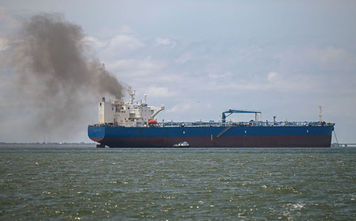 O dronă a atacat un petrolier rusesc în Marea Neagră.