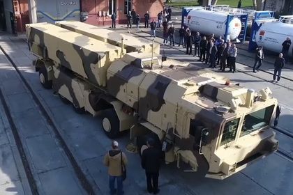 «Гром-2» сможет поражать цели на дальности до 280 километров. Фото: Национальный промышленный портал Украины / YouTube.