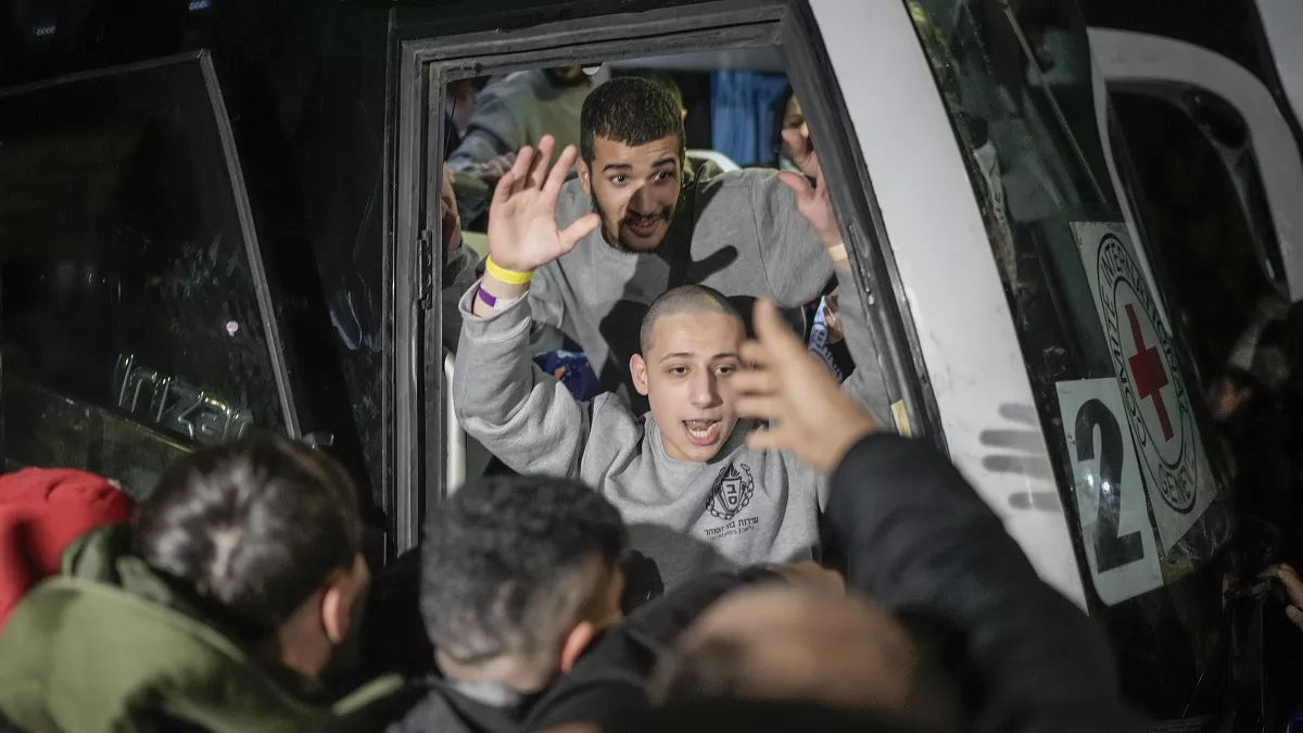 Israel a eliberat 90 de prizonieri palestinieni.
