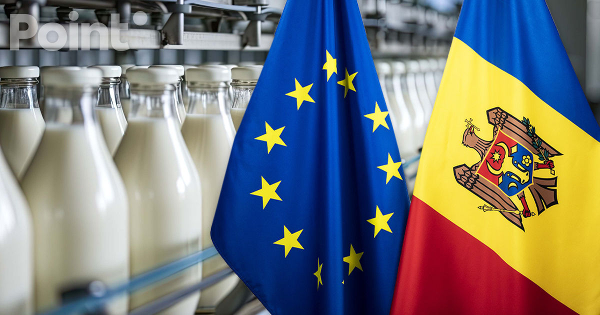 Moldova a obținut permisiunea de a exporta lapte crud și produse lactate pe piața Uniunii Europene.