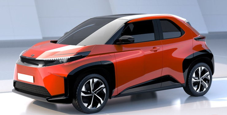 Самый дешевый электрокроссовер Toyota показали до премьеры.