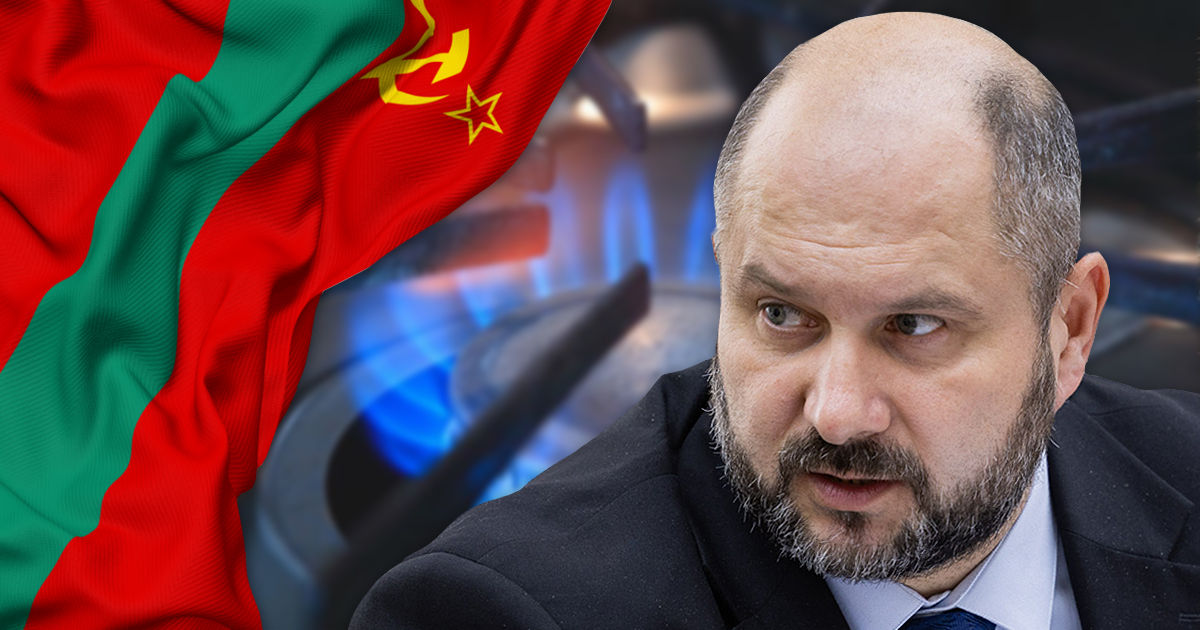 Парликов: Ситуация, когда левый берег не платит за газ, не будет длиться вечно. Коллаж: Point.md