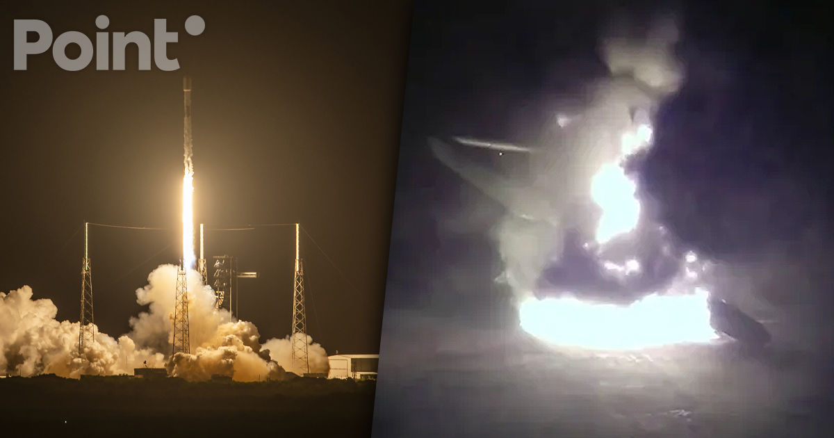 Racheta reutilizabilă SpaceX Falcon 9 s-a prăbușit în timpul aterizării.