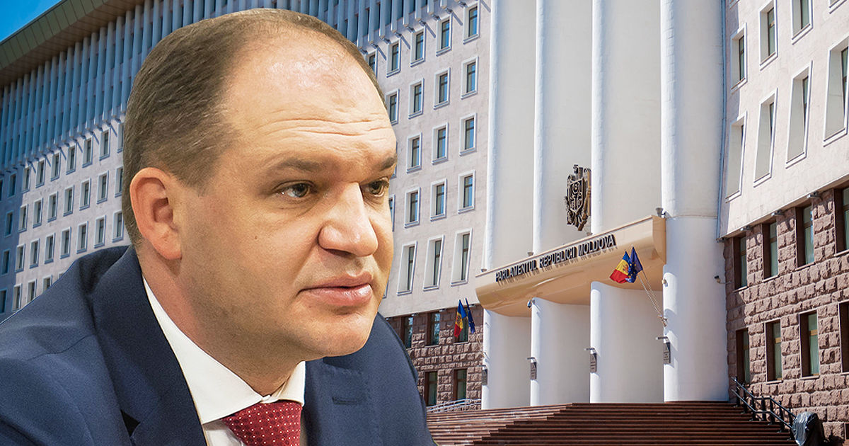 Чебан: В первую очередь отключим от воды парламент и правительство. Коллаж: Point.md