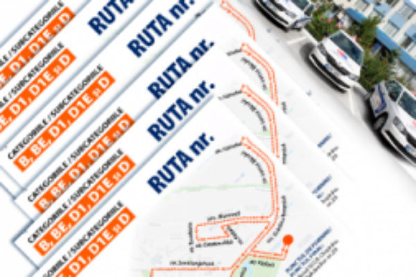 Rutele la examenul obținerii permisului de conducere, modificate