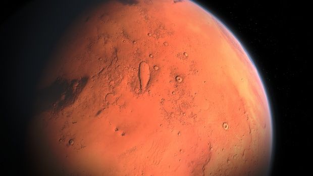Descoperirea NASA la mică adâncime în scoarța planetei Marte. Foto: antena3.ro