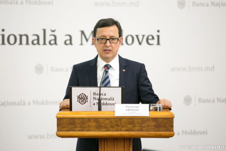 Президент Национального банка Молдовы Октавиан Армашу. Фото: ipn.md.