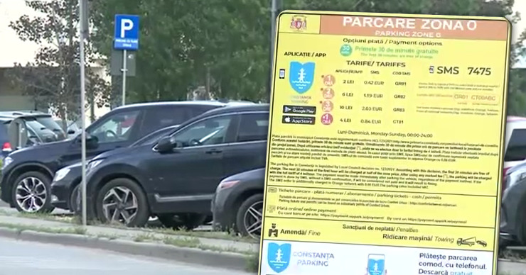 Стоимость парковки в румынской Мамае сопоставима с ценами в Монте-Карло. Коллаж: Point.md