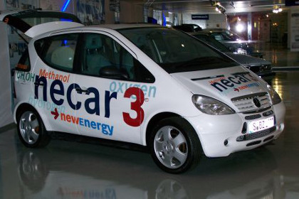 Mercedes Benz Necar-3 с двигателем на метане.   Фото: wikimedia.org