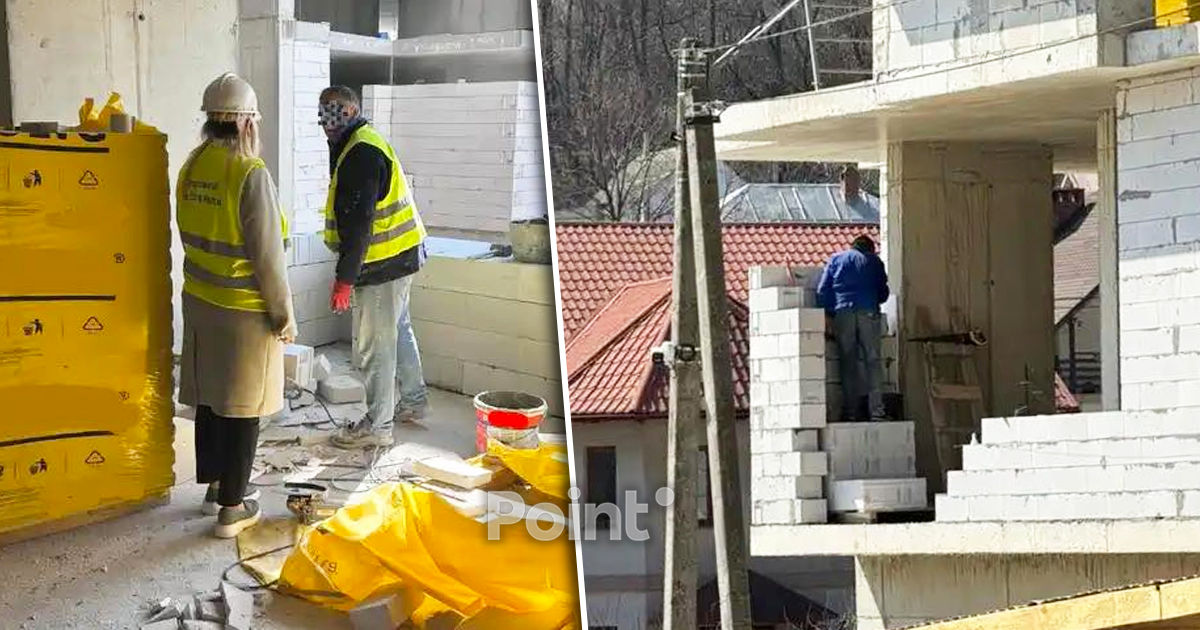 Nereguli grave pe un șantier din Durlești: Muncă la negru și riscuri majore pentru angajați.