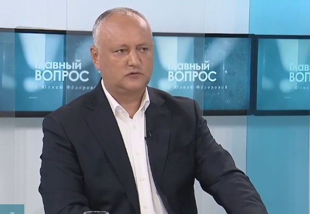 Додон: "Точка кипения народа будет осенью. Эпоха Санду закончится точно так же, как Плахотнюка".
