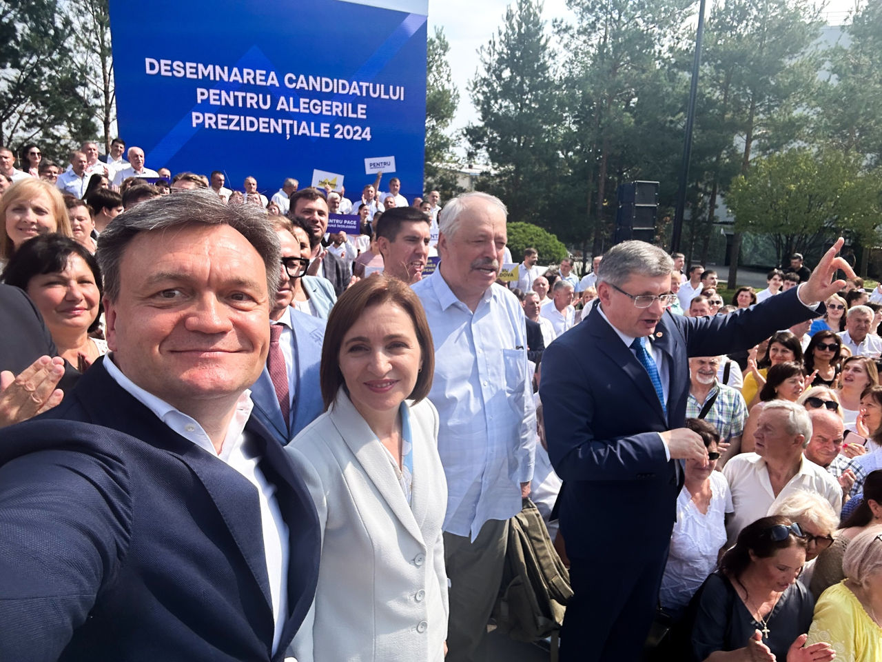 Dorin Recean: Maia Sandu a demonstrat că este liderul de care are nevoie Moldova.