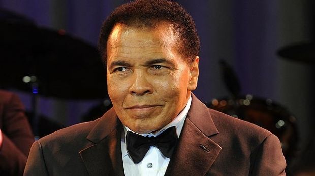 Легендарный боксер Мохаммед Али.