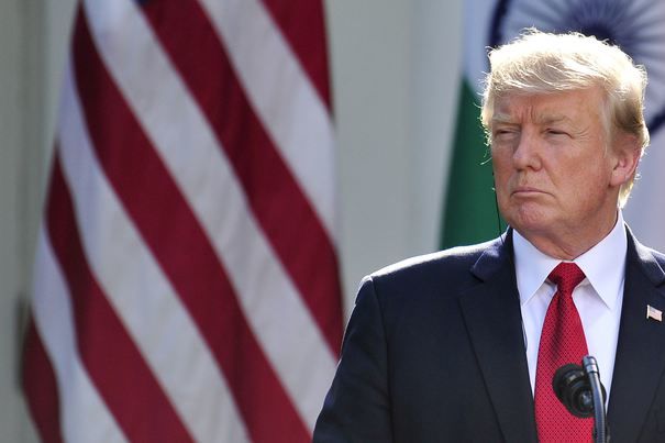 Preşedintele Statelor Unite, Donald Trump.