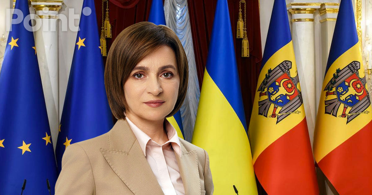 Санду: Молдова хочет вступить в Европейский союз вместе с Украиной.