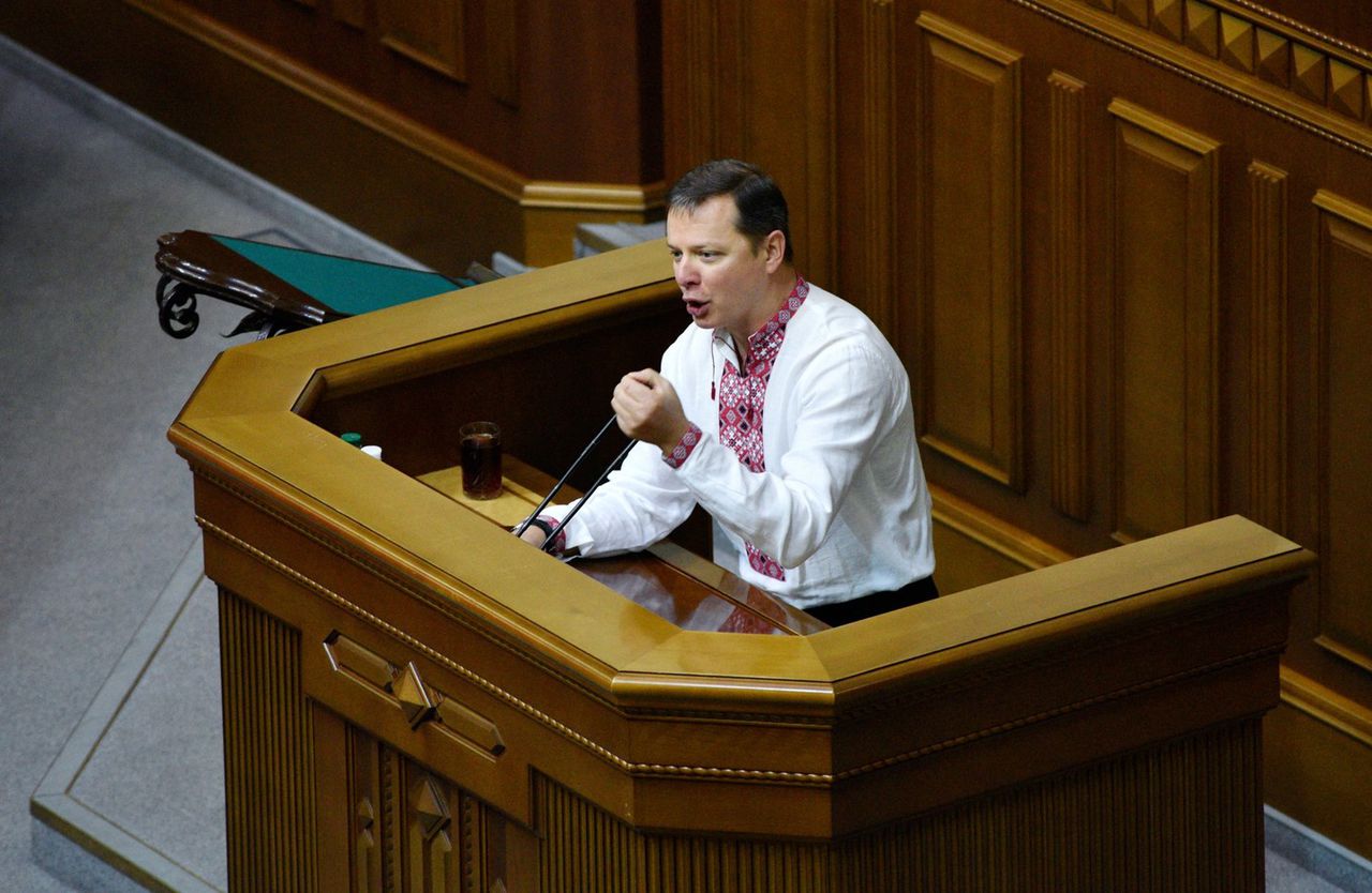 Лидер Радикальной партии Украины Олег Ляшко.