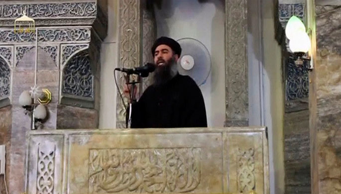 Глава разведки Ирака рассказал о местонахождении лидера ИГ. Фото: Reuters TV