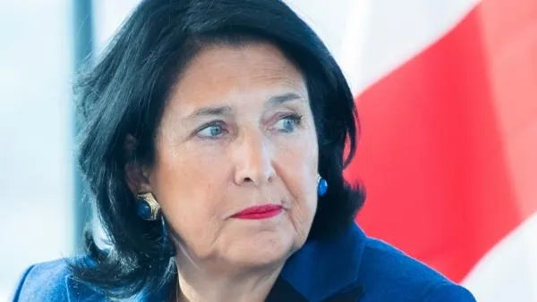 Президент Грузии Саломе Зурабишвили.