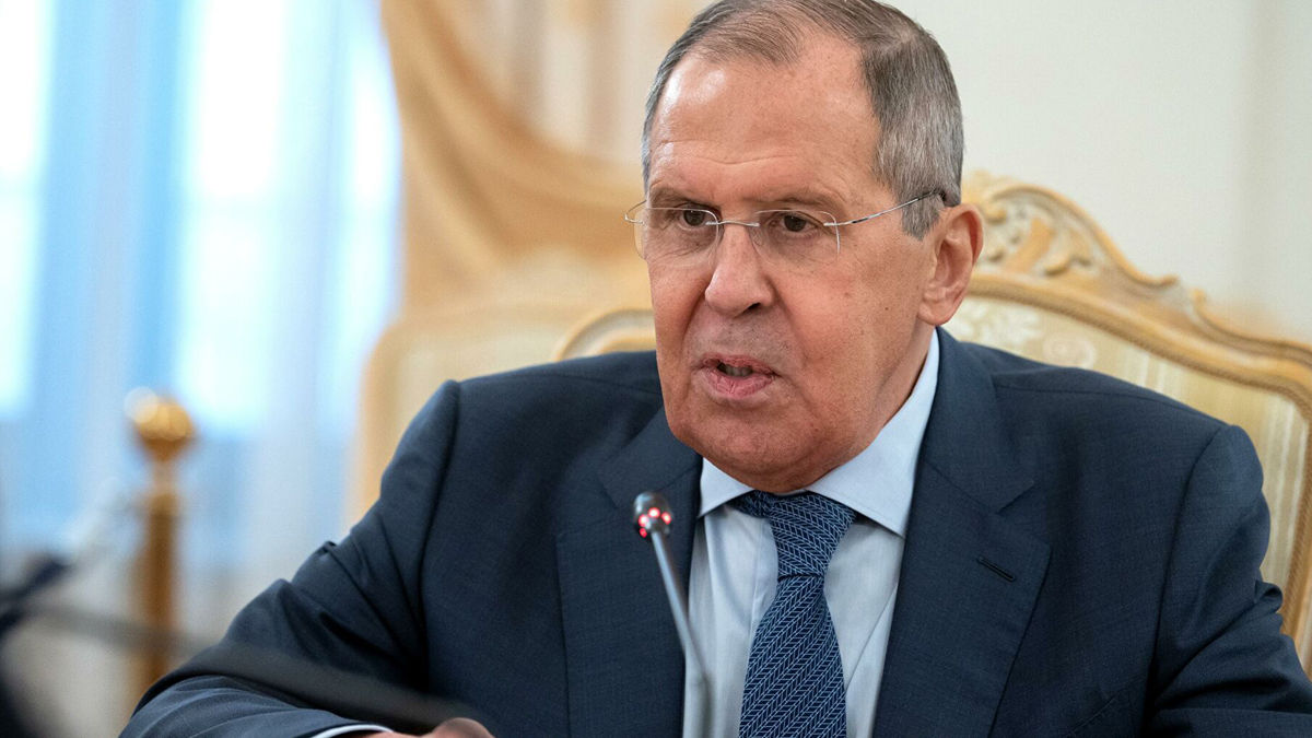 Министр иностранных дел России Сергей Лавров.