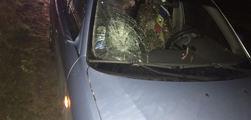O femeie a fost accidentată de o Mazda la Step-Soci. Foto: today.md