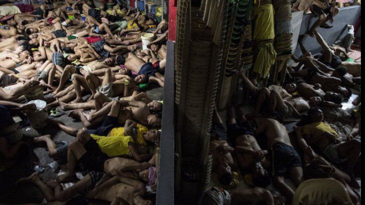 Penitenciarul din Manila, capitala Filipinelor.
