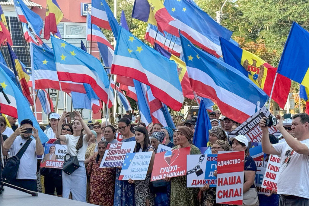 Șor a amenințat Chișinăul cu metode de forță la mitingul din Comrat.