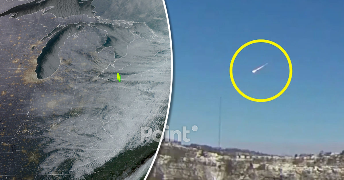 Un meteorit cu o energie echivalentă a 250 de tone de TNT a explodat deasupra statului Ohio.