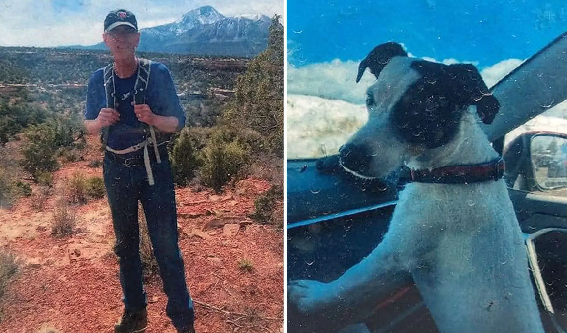 В горах США нашли терьера, который 10 недель охранял тело хозяина.