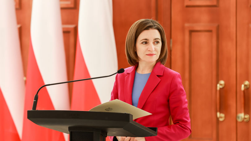 Президент Республики Молдова Майя Санду. 