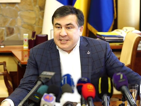 Губернатор Одесской области Михаил Саакашвили.